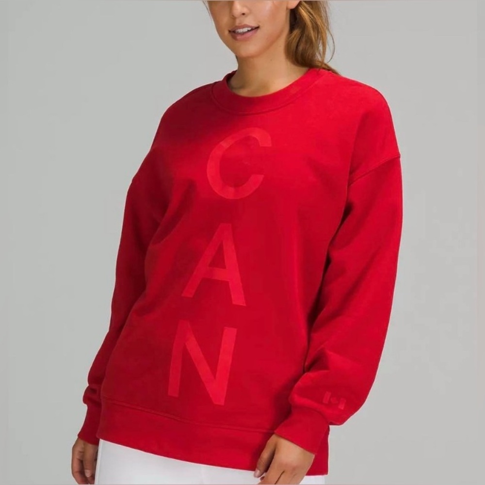 lululemon Team Canada Perfectly Oversized Crew